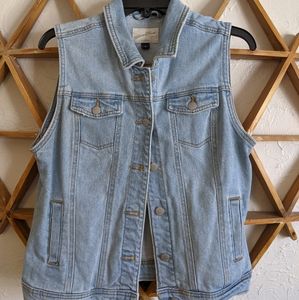 Universal Thread Jean Vest Jacket Medium
